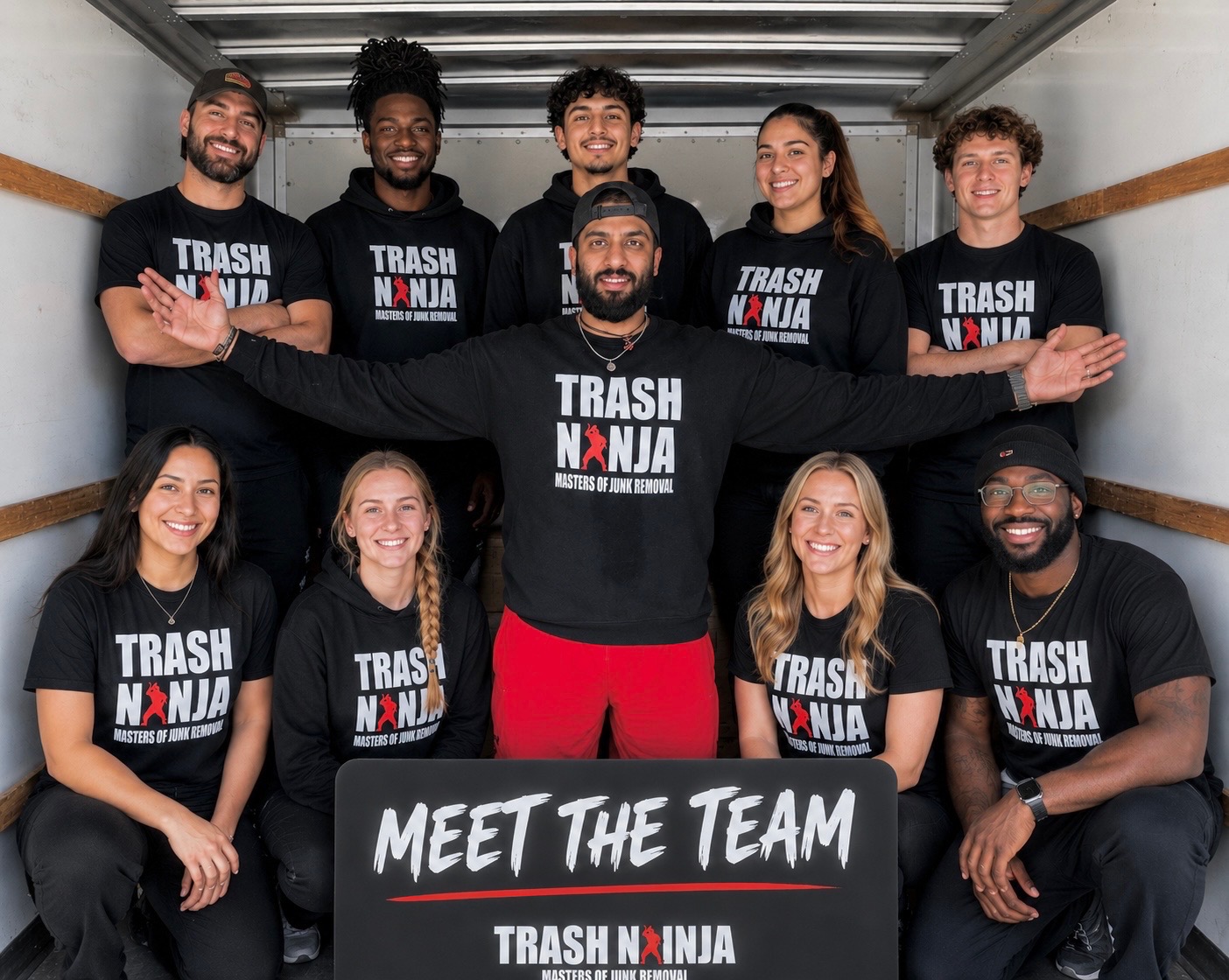 Trash Ninjas team members